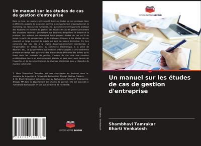 Un manuel sur les études de cas de gestion d’entreprise