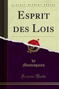 Esprit des Lois