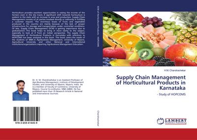 Supply Chain Management of Horticultural Products in Karnataka