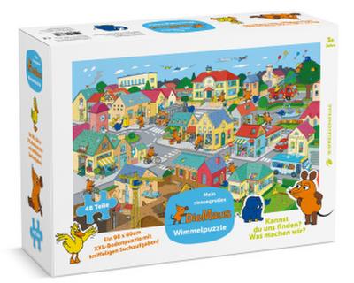 Mein riesengroßes "Die Maus" Wimmelpuzzle (Kinderpuzzle)
