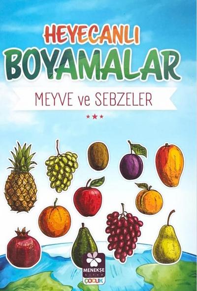 Heyecanli Boyamalar Seti 4 Kitap