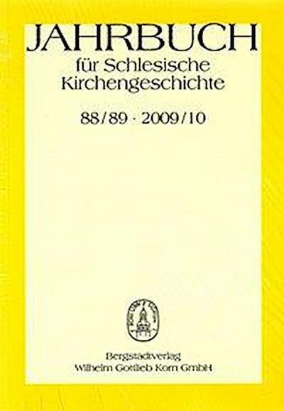 Jahrb. Schlesische Kirchengeschichte 88/89.