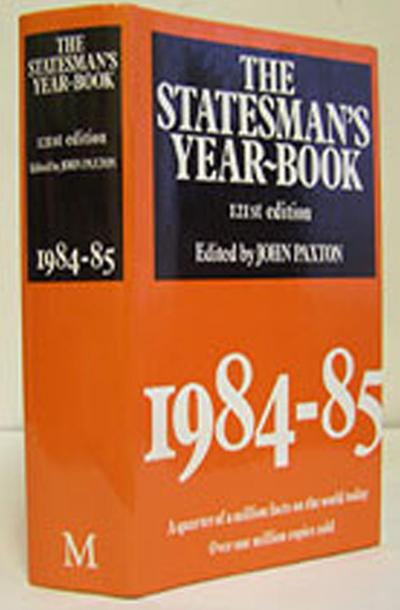 The Statesman’s Year-Book 1984-85