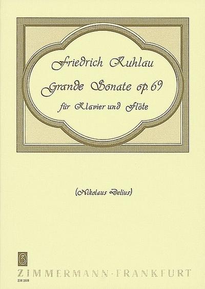 Grande Sonate op.69für Flöte und Klavier