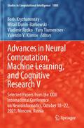 Advances in Neural Computation, Machine Learning, and Cognitive Research V