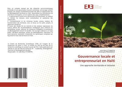 Gouvernance locale et entrepreneuriat en Haïti