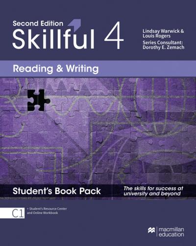 Skillful 2nd edition Level 4 - Reading and Writing/ Student’s Book with Student’s Resource Center and Online Workbook