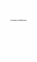 LE TOURISME EN MEDITERRANEE