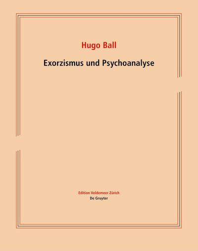 Exorzismus und Psychoanalyse