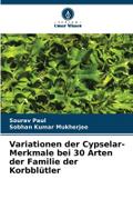 Variationen der Cypselar-Merkmale bei 30 Arten der