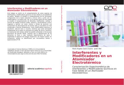 Interferentes y Modificadores en un Atomizador Electrotérmico