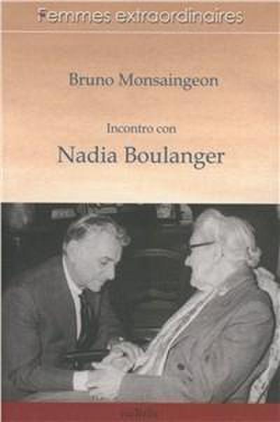 Incontro con Nadia Boulanger