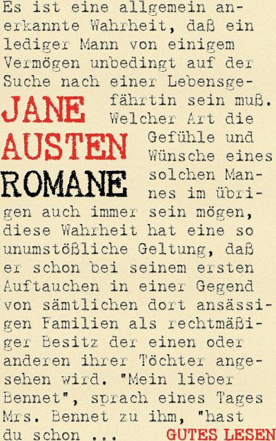 Jane Austen - Romane