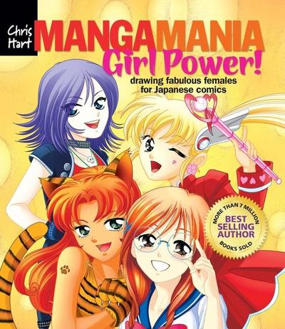 Manga Artist’s Coloring Book: Girl Power!