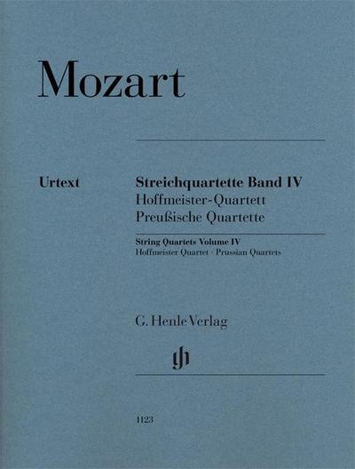 Wolfgang Amadeus Mozart - Streichquartette, Band IV. Bd.4