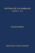 Historia de los animales. Libros IX-XVII