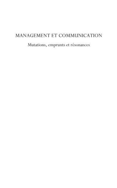 Management et communication