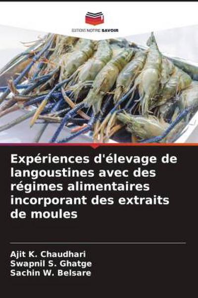 Expériences d’élevage de langoustines avec des régimes alimentaires incorporant des extraits de moules