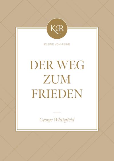 Der Weg zum Frieden