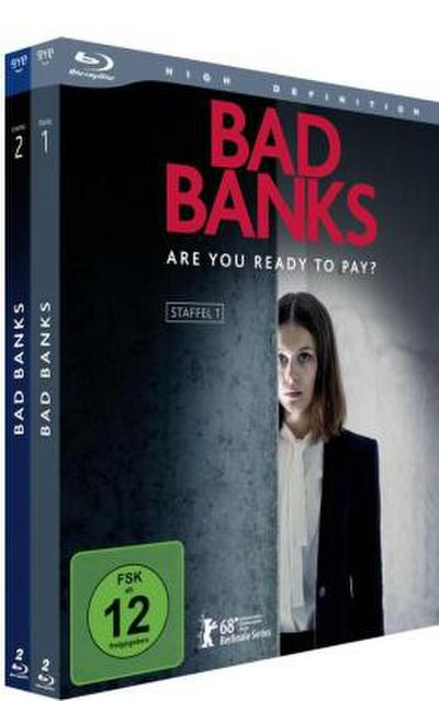 Bad Banks - Gesamtausgabe (NEU). Staffel.1+2, 4 Blu-ray