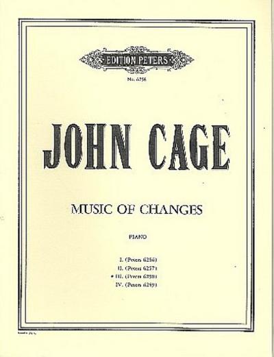 Music of Changes vol.3 : for piano