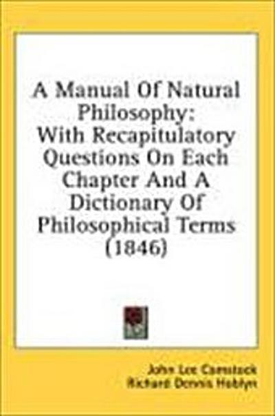 A Manual Of Natural Philosophy