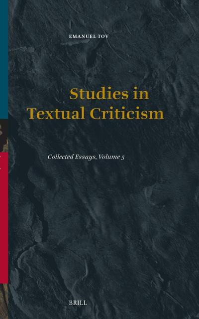 Studies in Textual Criticism