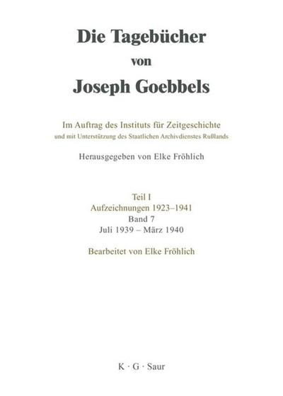 Juli 1939 - März 1940