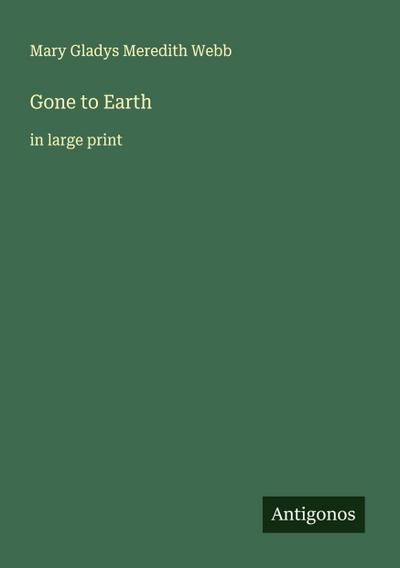 Gone to Earth