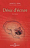 Désir d’écrire