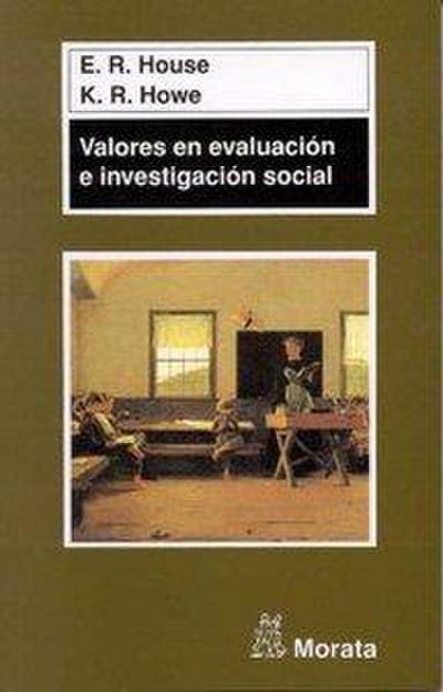 Valores en evaluación e investigación social