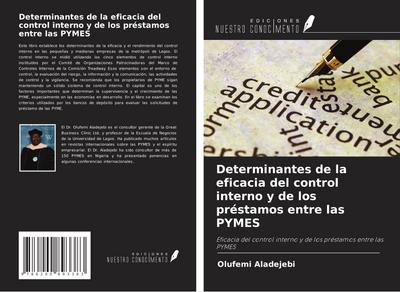 Determinantes de la eficacia del control interno y de los préstamos entre las PYMES