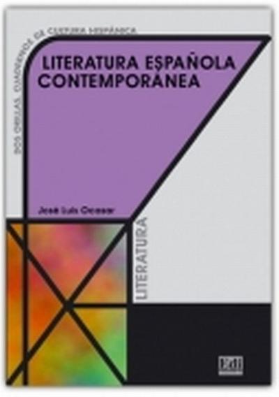 Literatura española contemporánea