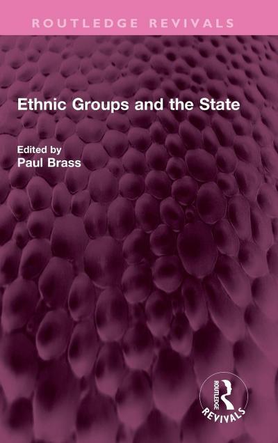Ethnic Groups and the State