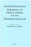 Sermons at Paul’s Cross, 1521-1642