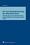 Die neue Umsatzbesteuerung der öffentlichen Hand
