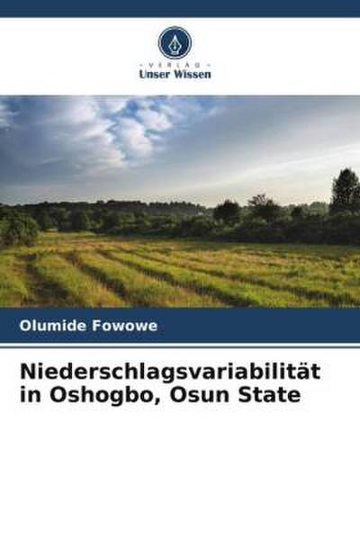 Niederschlagsvariabilität in Oshogbo, Osun State