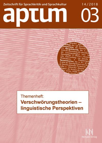 Aptum. Zeitschrift für Sprachkritik und Sprachkultur
