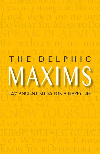 The Delphic Maxims