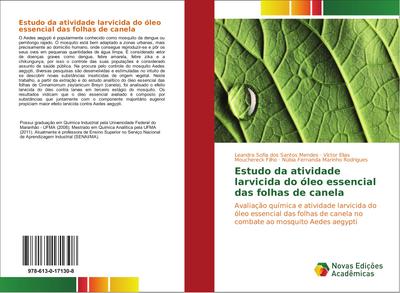 Estudo da atividade larvicida do óleo essencial das folhas de canela