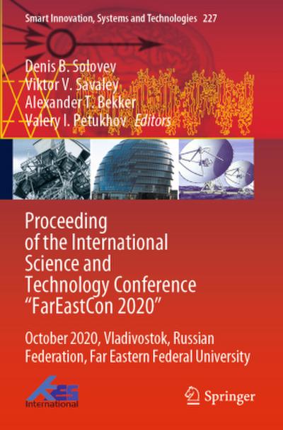 Proceeding of the International Science and Technology Conference "FarEast¿on 2020"