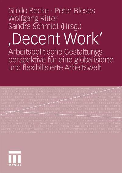 Decent Work’