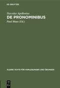 De Pronominibus