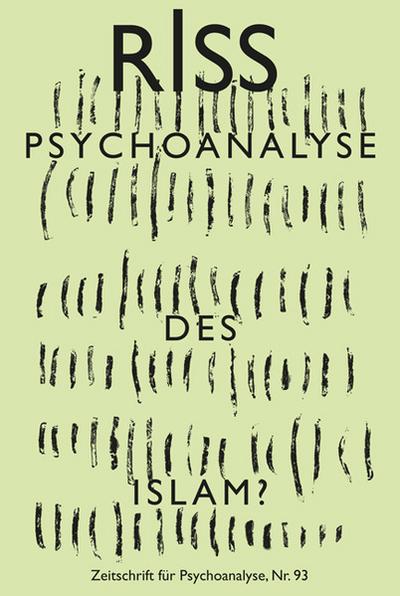 RISS - Zeitschrift für Psychoanalyse