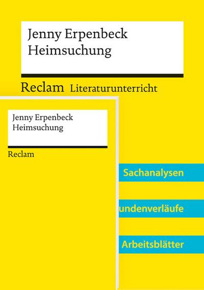 Paket für Lehrkräfte ’Jenny Erpenbeck: Heimsuchung’ (Textausgabe und Lehrerband). 2 Bände eingeschweißt