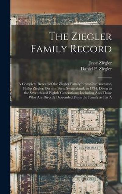 The Ziegler Family Record