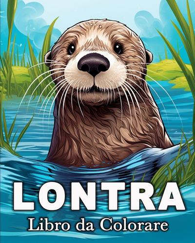 Lontra Libro da Colorare