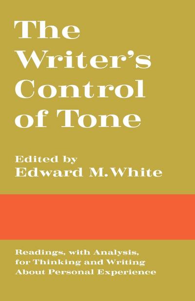 The Writer’s Control of Tone