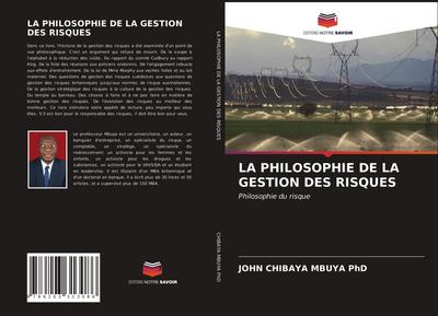 LA PHILOSOPHIE DE LA GESTION DES RISQUES