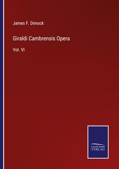 Giraldi Cambrensis Opera